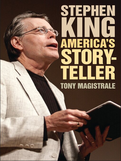 Title details for Stephen King by Tony Magistrale - Available